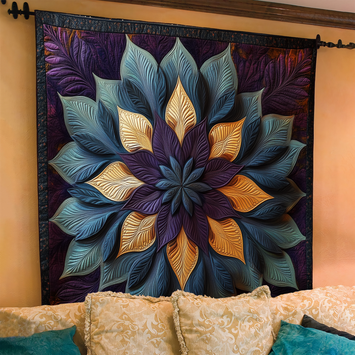 Gesteppte Decke – Majestätische Sonnenblume NCU0DK1012