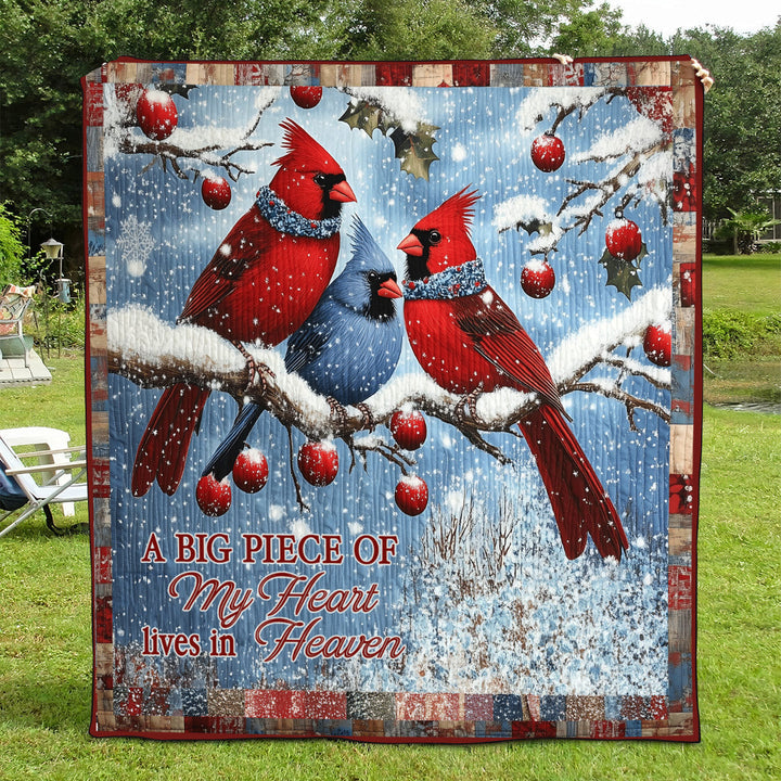 Kunst-Wandbehang – Ein großes Stück meines Herzens lebt im Paradies NCU0TL1051