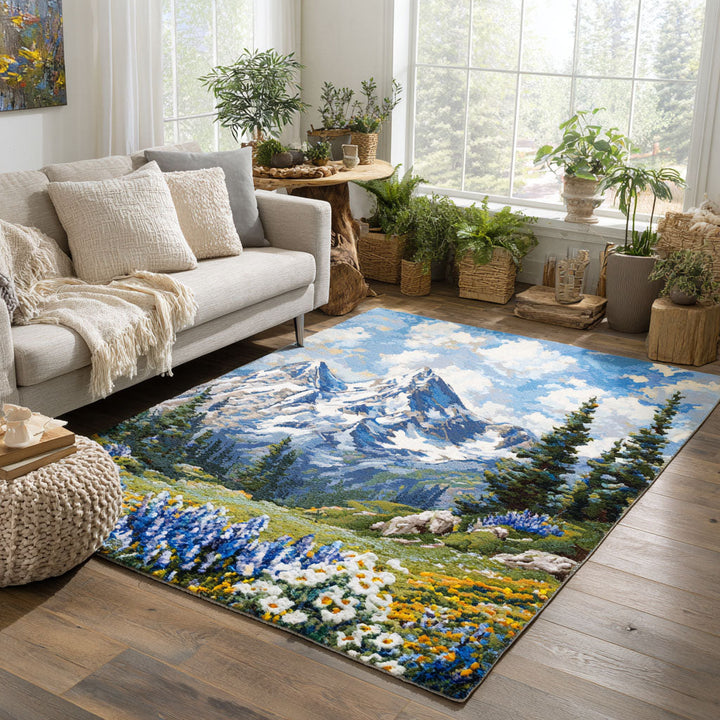 Teppich – Alpine Blüte NCU0TV508