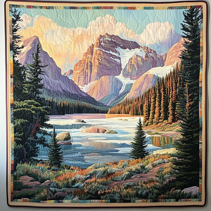 Kunst-Wandbehang – der Alpen Natur NCU0TL963