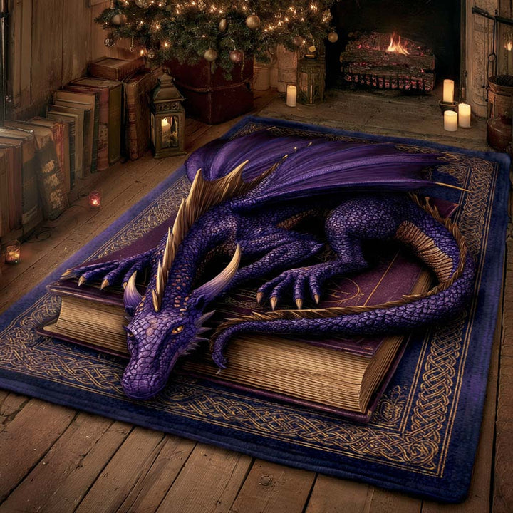 Teppich – Verzauberter Drache in Amethyst NCU0XD2162