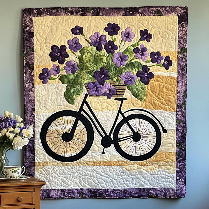 Kunst-Wandbehang – Fahrrad Bouquet Hängend NCU0TL1008
