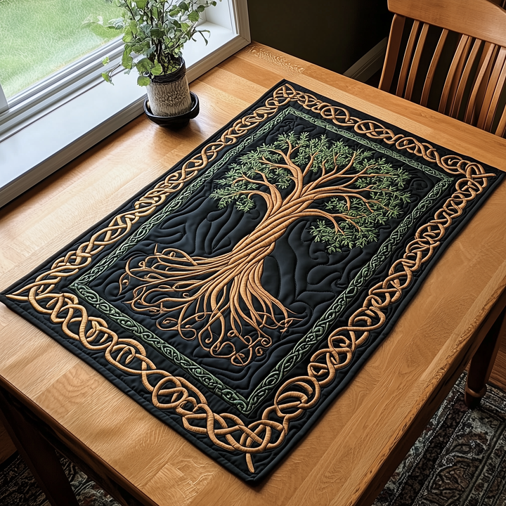Gesteppte Tischsets – Baum Spirit Celtic NCU0TH1708