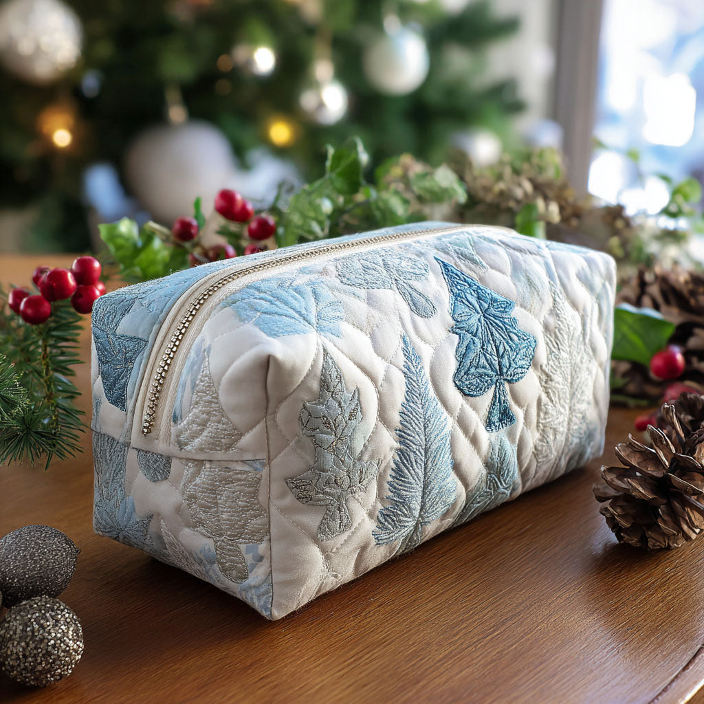 Gesteppte Kosmetiktasche mit weihnachtlicher Atmosphäre NCU0PT9187