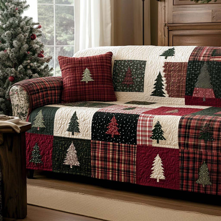 Gesteppter Sofabezug – mit Weihnachtsmotiv NCU0VT301