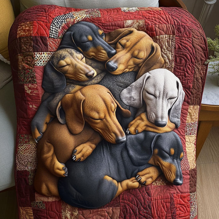 Gesteppte Decke – Dachshund Delight NCU0PT2041