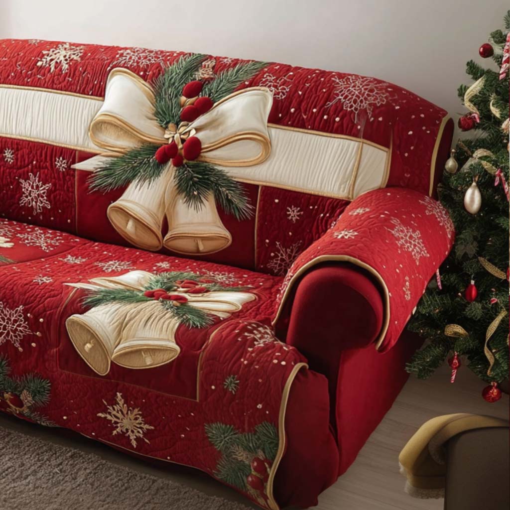 Gesteppter Sofabezug – mit Weihnachtsmotiv NCU0VT301