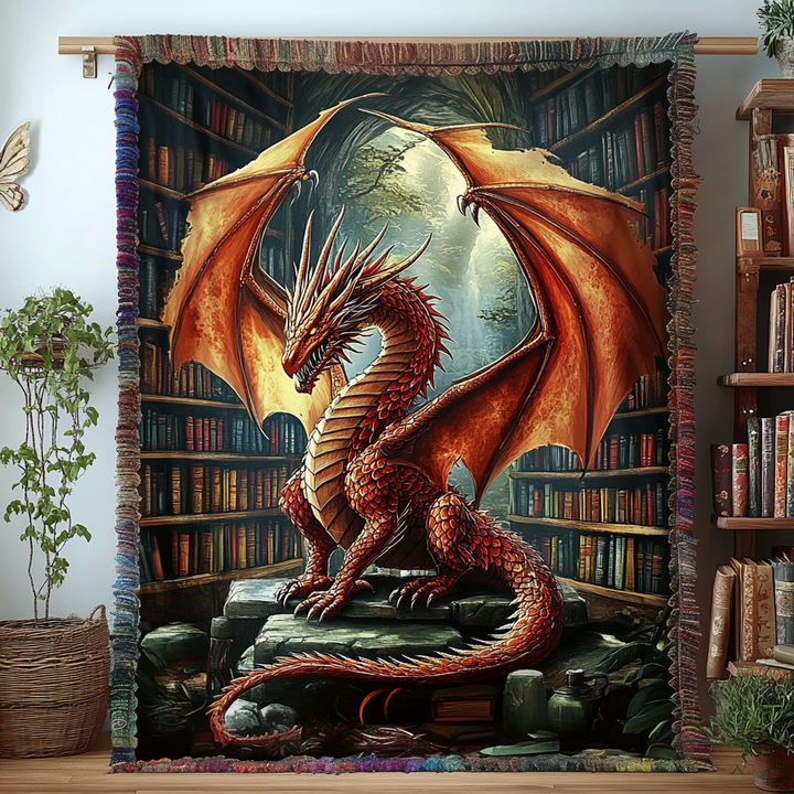 Gewebte Decke – Dragon Literature NCU0DV3881