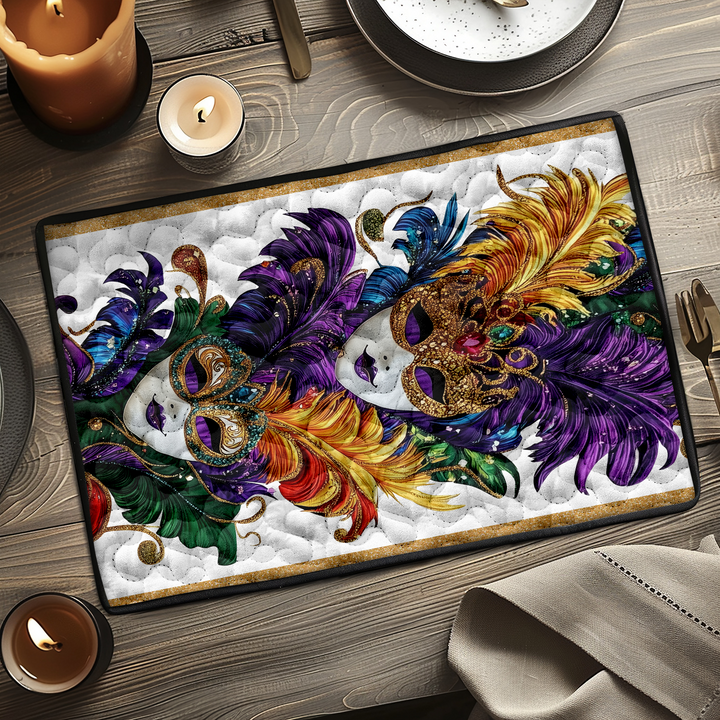 Gesteppte Tischsets – Festival Fleur NCU0DK4295