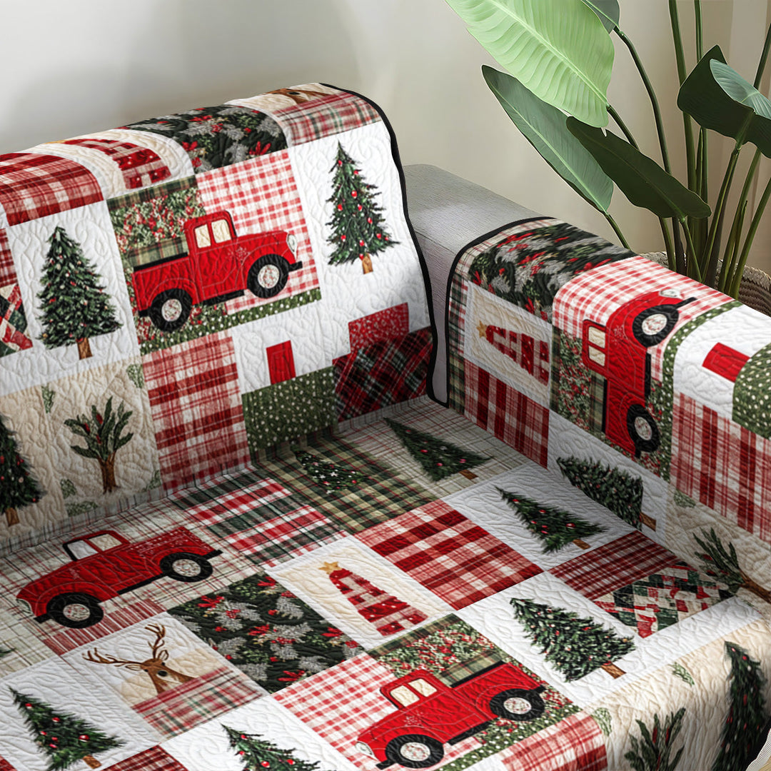Gesteppter Sofabezug – mit Weihnachtsmotiv NCU0VT283