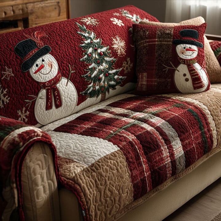 Gesteppter Sofabezug – mit Weihnachtsmotiv NCU0VT340
