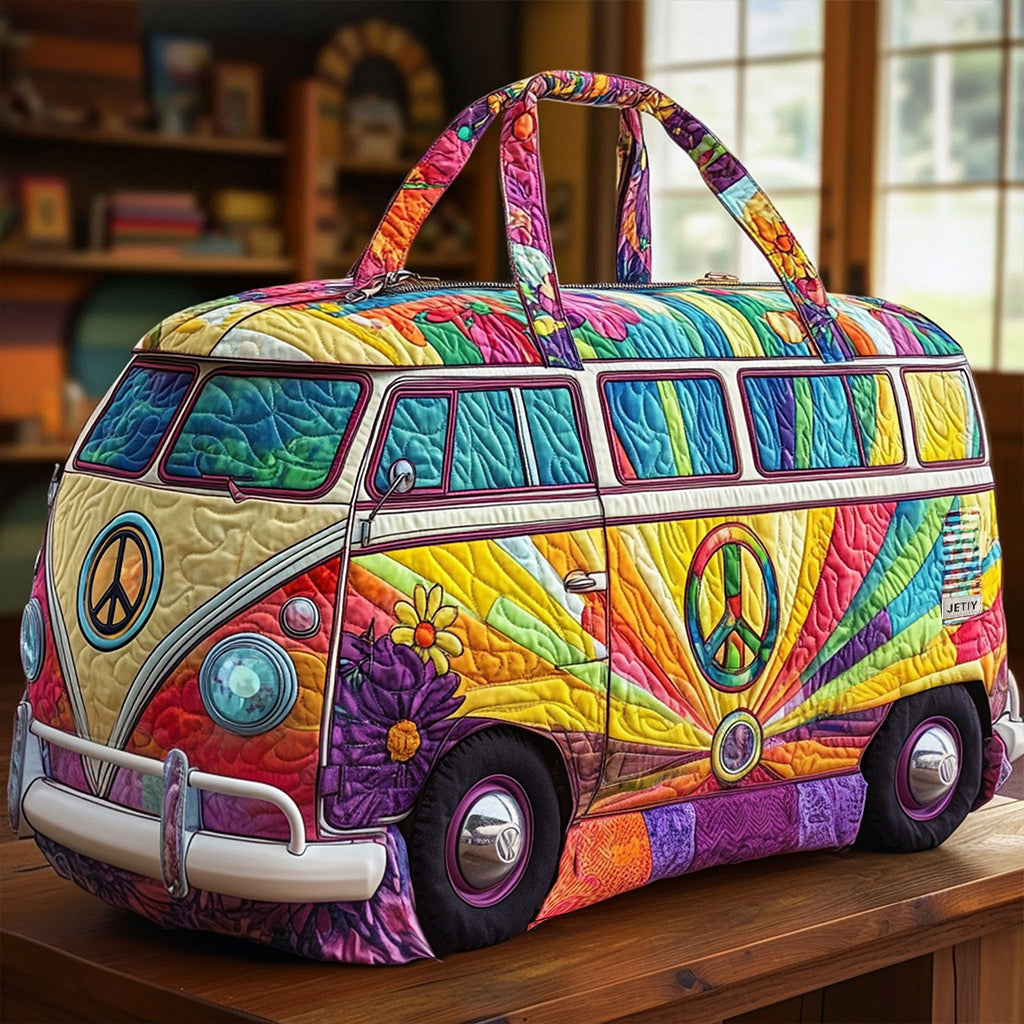 Gesteppte Reisetasche – Vintage-Freiheit