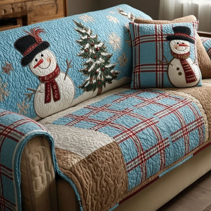Gesteppter Sofabezug – mit Weihnachtsmotiv NCU0VT340