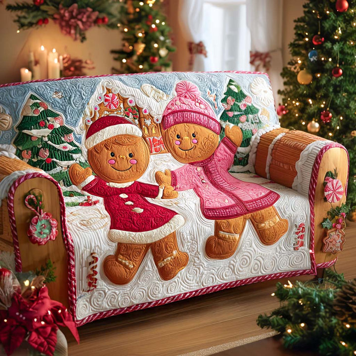 Gesteppter Sofabezug – mit Weihnachtsmotiv NCU0VT325