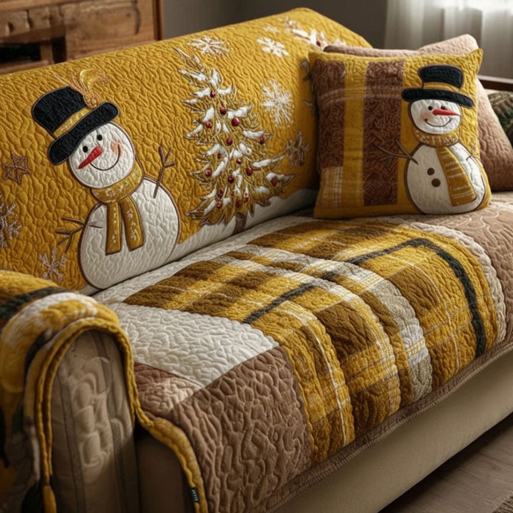 Gesteppter Sofabezug – mit Weihnachtsmotiv NCU0VT340