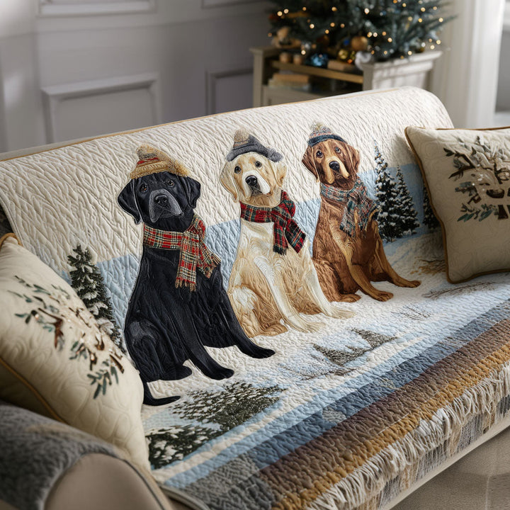 Gesteppter Sofabezug – mit Labrador Retriever NCU0VT339