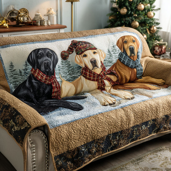 Gesteppter Sofabezug – mit Labrador Retriever NCU0VT339