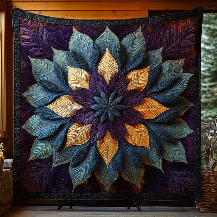 Gesteppte Decke – Majestätische Sonnenblume NCU0DK1012