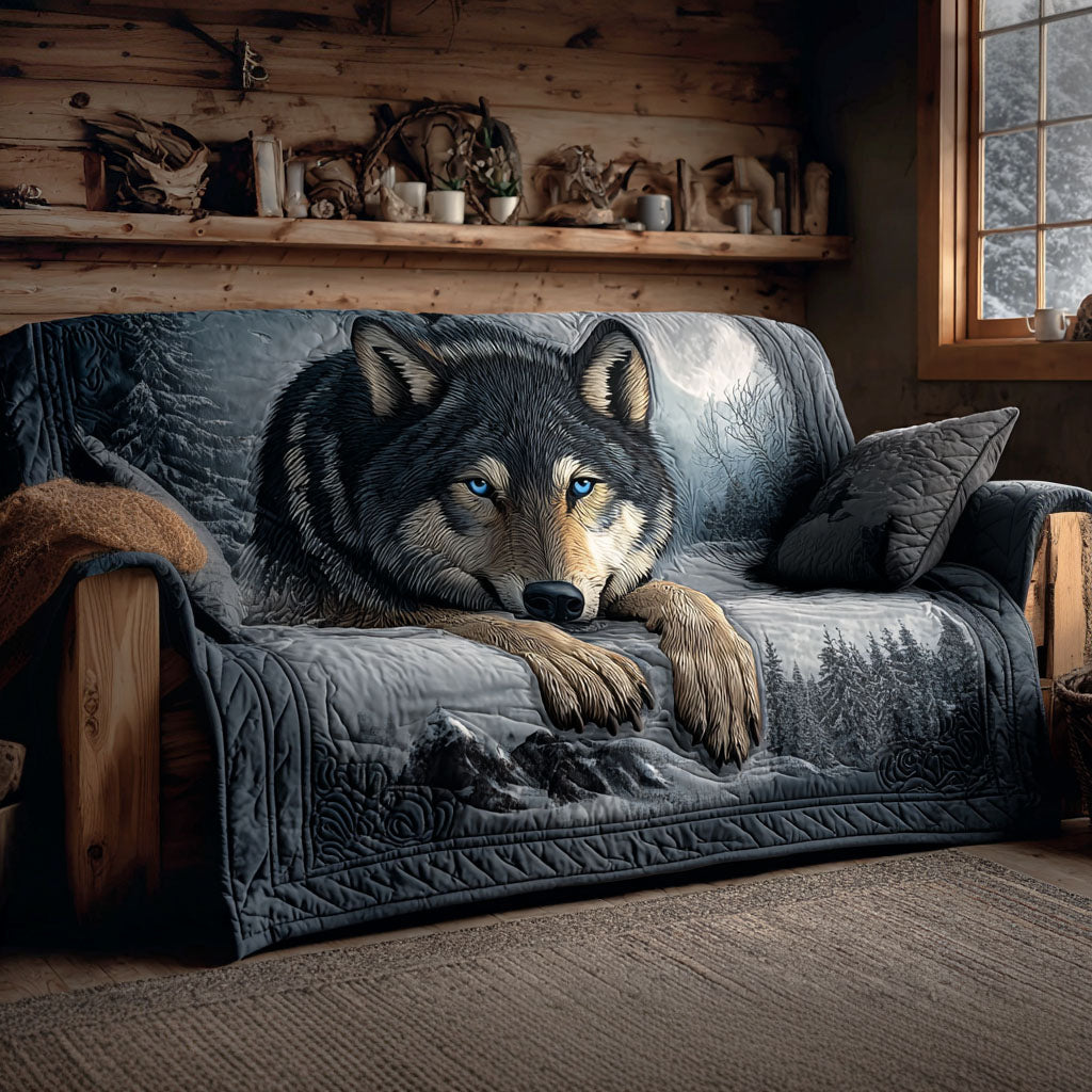 Gesteppter Sofabezug – mit Wolf NCU0VT328