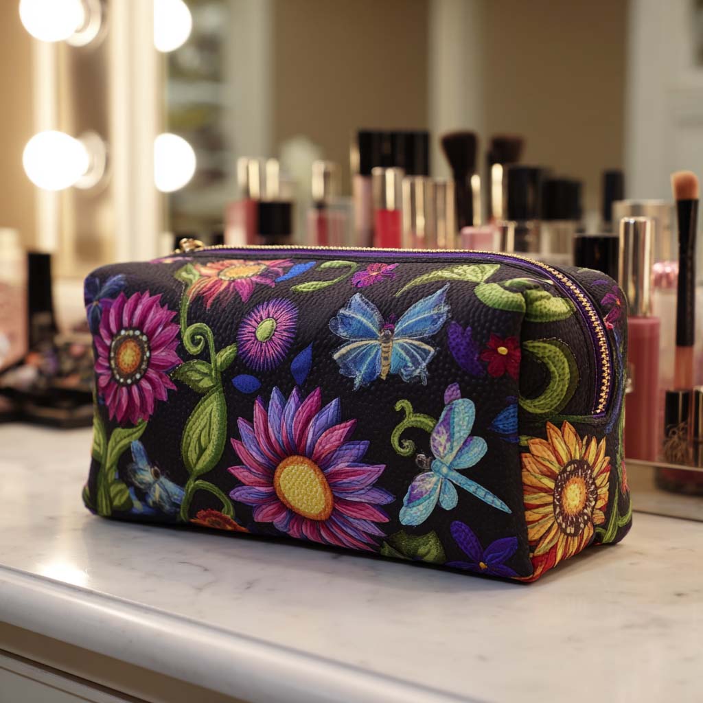 Gesteppte Kosmetiktasche mit Morgenlicht NCU0NT10234