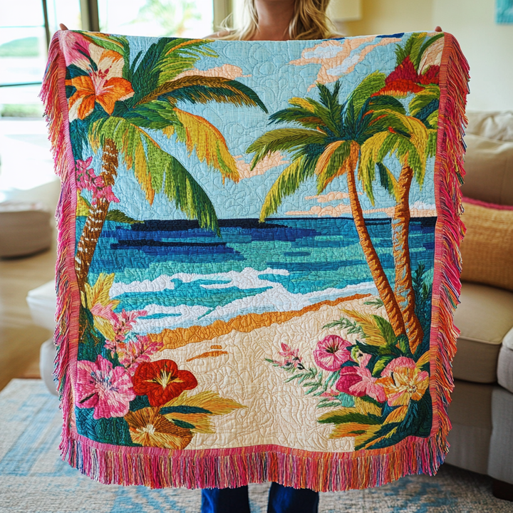 Gewebte Decke – Paradise Escape NCU0VH3875