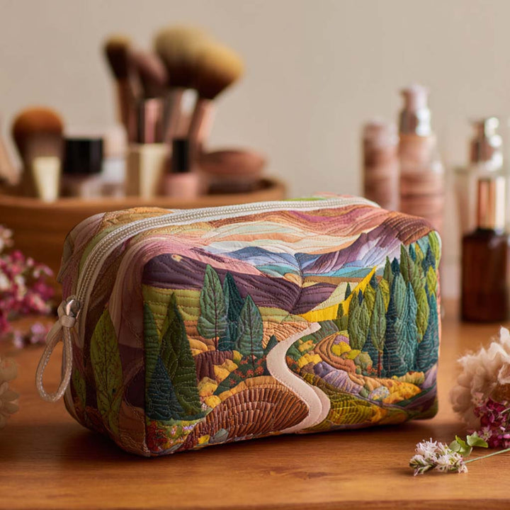 Gesteppte Kosmetiktasche mit Tal des Friedens NCU0PT9476
