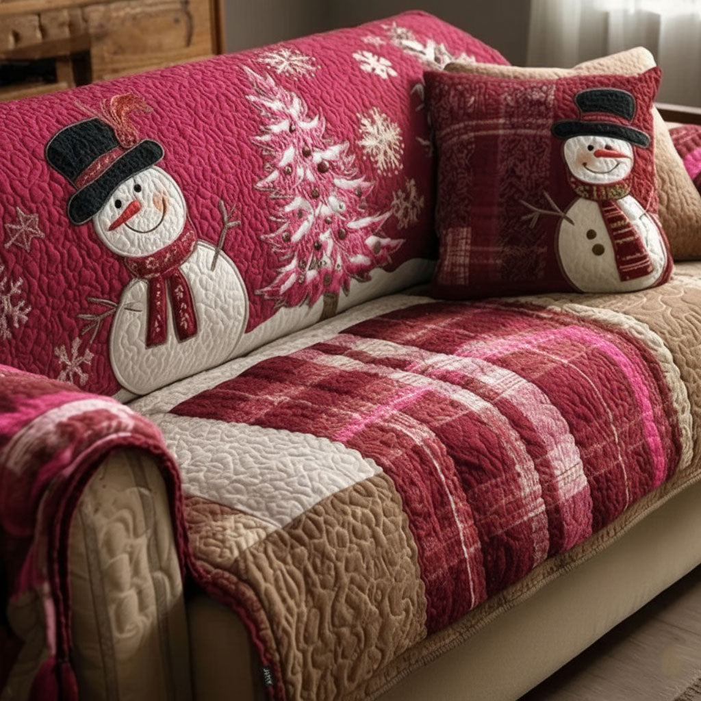 Gesteppter Sofabezug – mit Weihnachtsmotiv NCU0VT340
