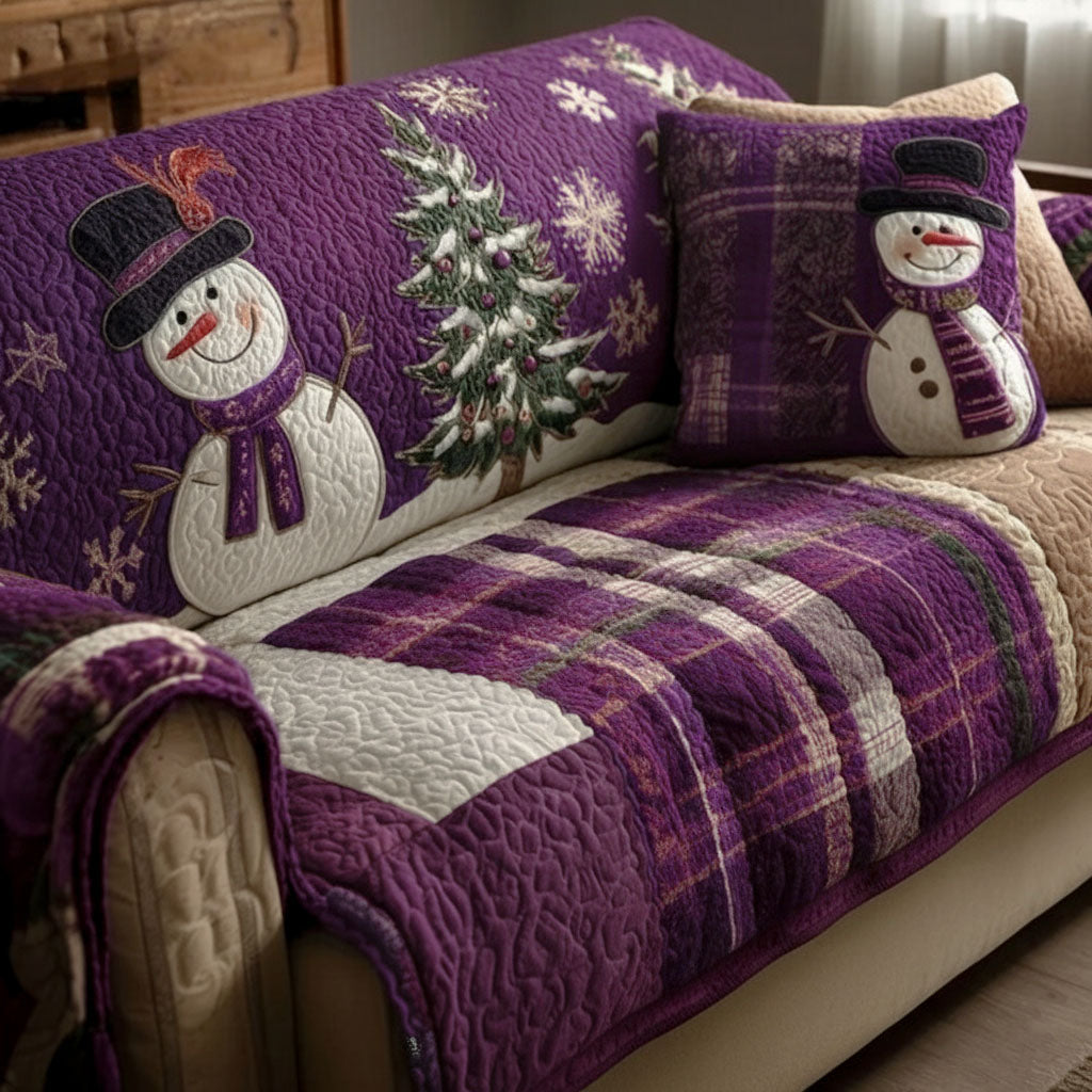 Gesteppter Sofabezug – mit Weihnachtsmotiv NCU0VT340