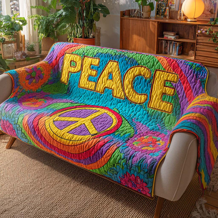 Gesteppter Sofabezug – Gesteppter Hippie-Sofabezug NCU0VT292