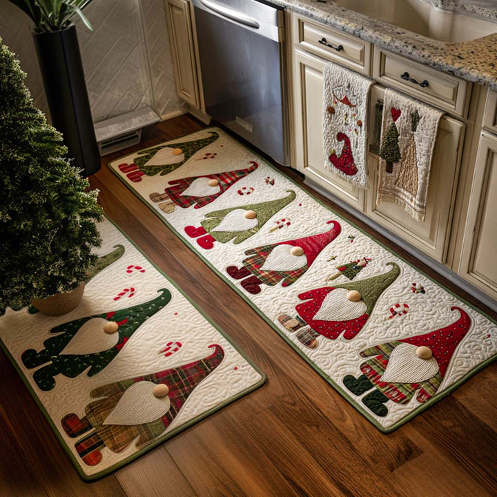 Rutschfester Küchenteppich – in Rot und Grün NCU0NT10922