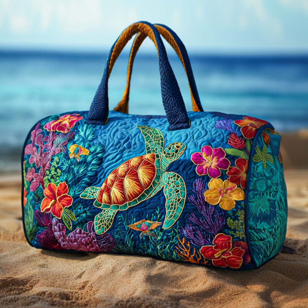 Gesteppte Reisetasche – Korallenriff