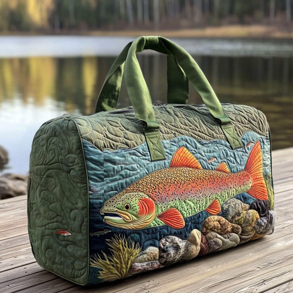 Gesteppte Reisetasche – Fischergeist