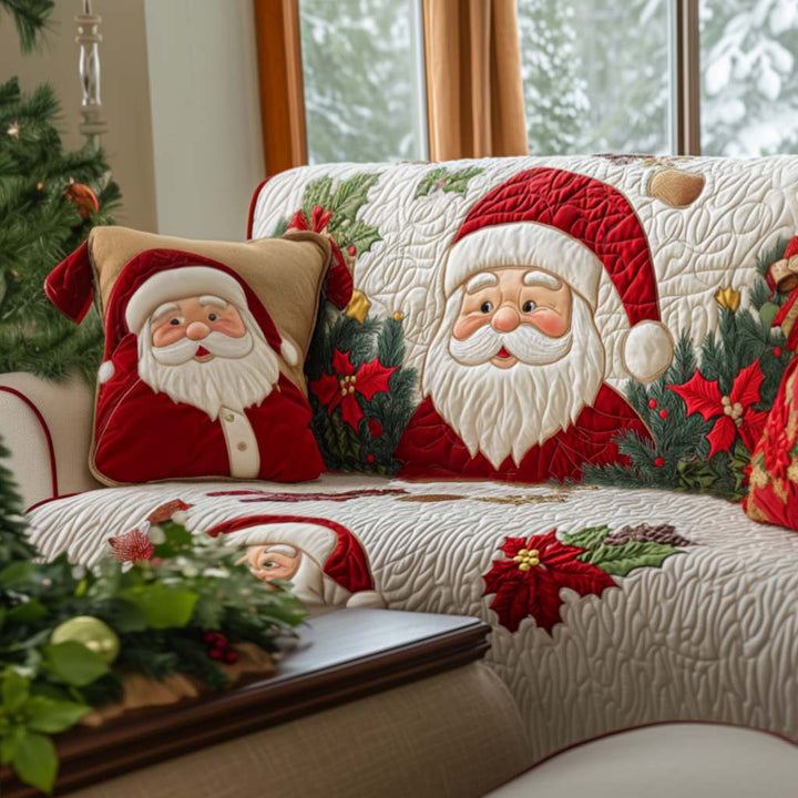 Gesteppter Sofabezug – mit Weihnachtsmann NCU0NT10746