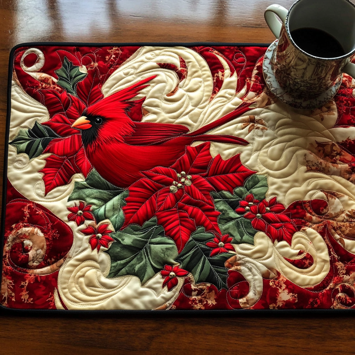 Gesteppte Tischsets – Scarlet Solace NCU0DV1541