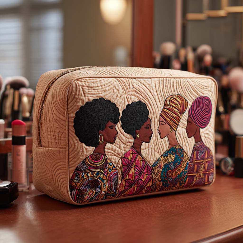 Gesteppte Kosmetiktasche mit Freundschaftsherzen NCU0NT10381