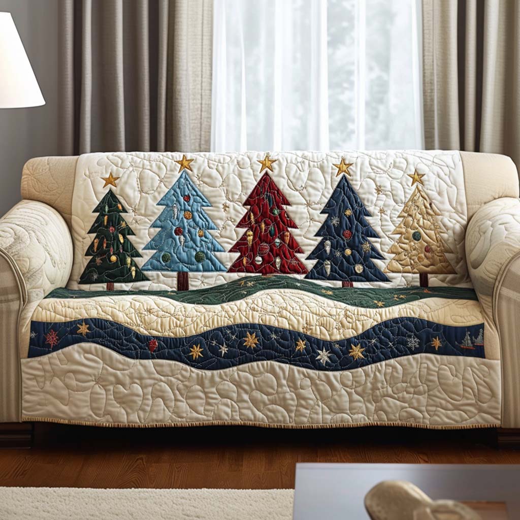 Gesteppter Sofabezug – mit Weihnachtsmotiv NCU0VT301