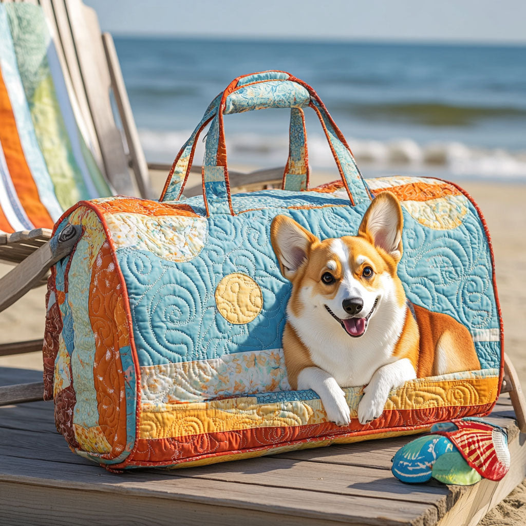 Gesteppte Reisetasche – Sonnenstrahl II