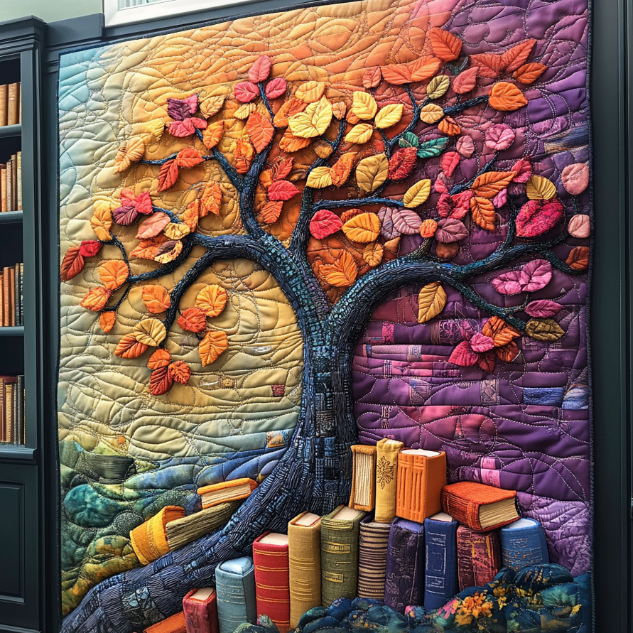 Gesteppte Decke – Bücherbaum NCU0DV1175