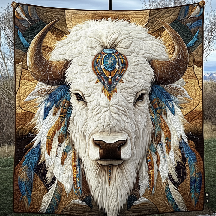 Gesteppte Decke – Tribal Herd NCU0VH1319