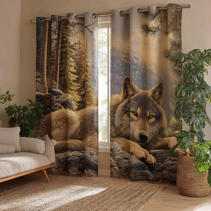 Gesteppte Vorhänge – Wilderness Wolf Soul NCU0HH1596
