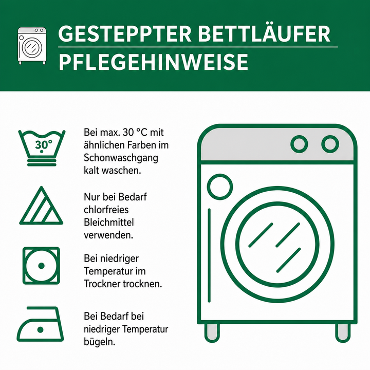 Gesteppter Bettläufer NCU0PT8043