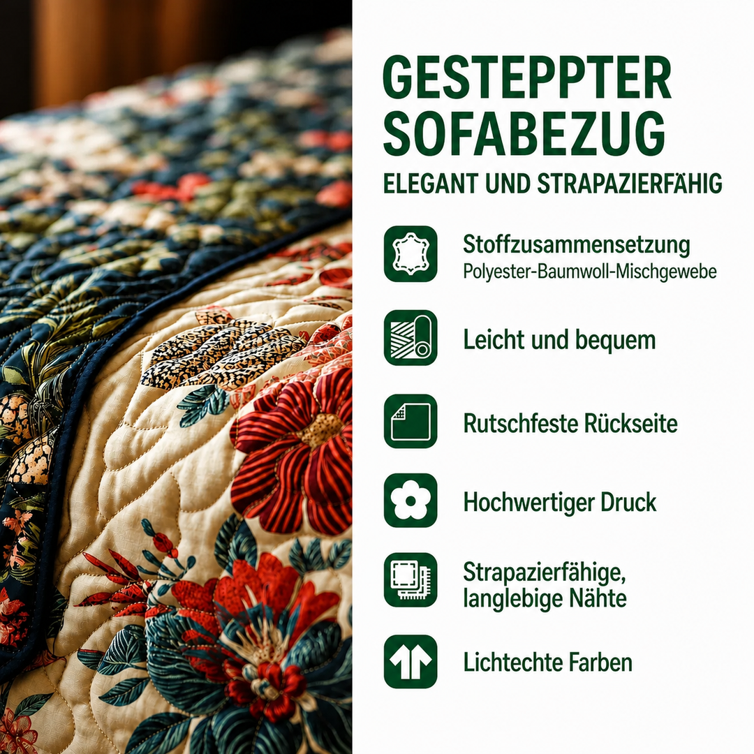 Gesteppter Sofabezug – mit Dackel NCU0TH3701