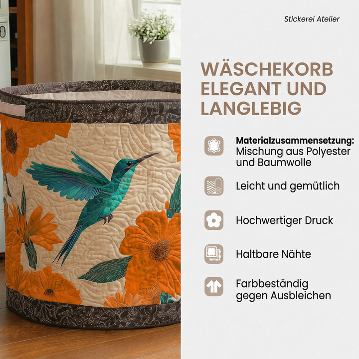 Baum des Lebens | Handgemachter Wäschekorb